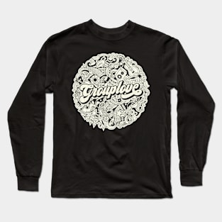 Vintage Circle - Grouplove Long Sleeve T-Shirt